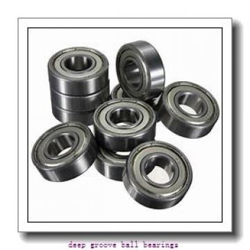 3,175 mm x 9,525 mm x 2,779 mm  ZEN SR2-6 deep groove ball bearings