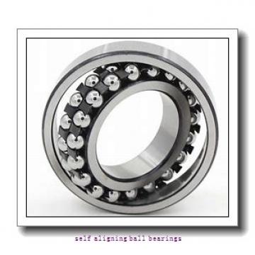 28,575 mm x 63,5 mm x 15,875 mm  RHP NLJ1.1/8 self aligning ball bearings