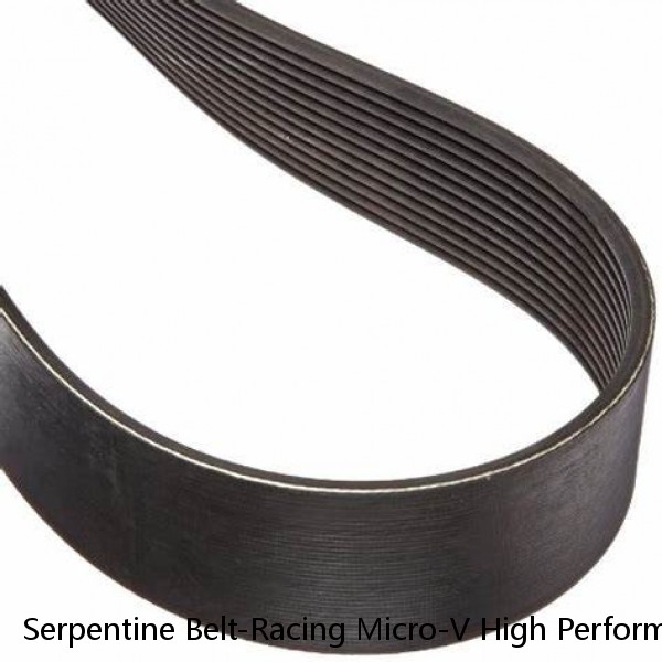 Serpentine Belt-Racing Micro-V High Performance V-Ribbed Belt Gates K060744RPM